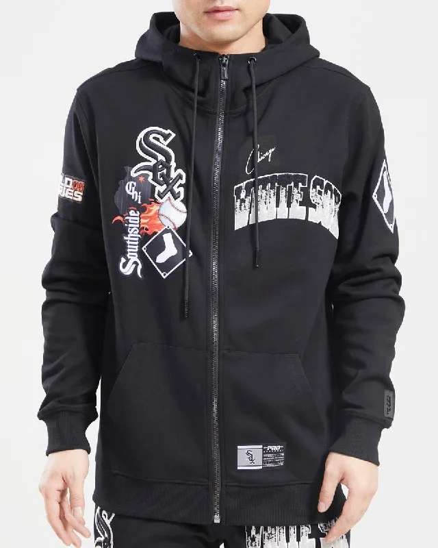 MLB CHICAGO WHITE SOX HOMETOWN FZ HOODIE (BLACK)