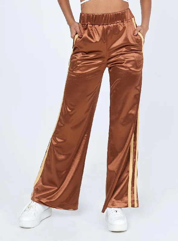 Dave Trackpants Brown