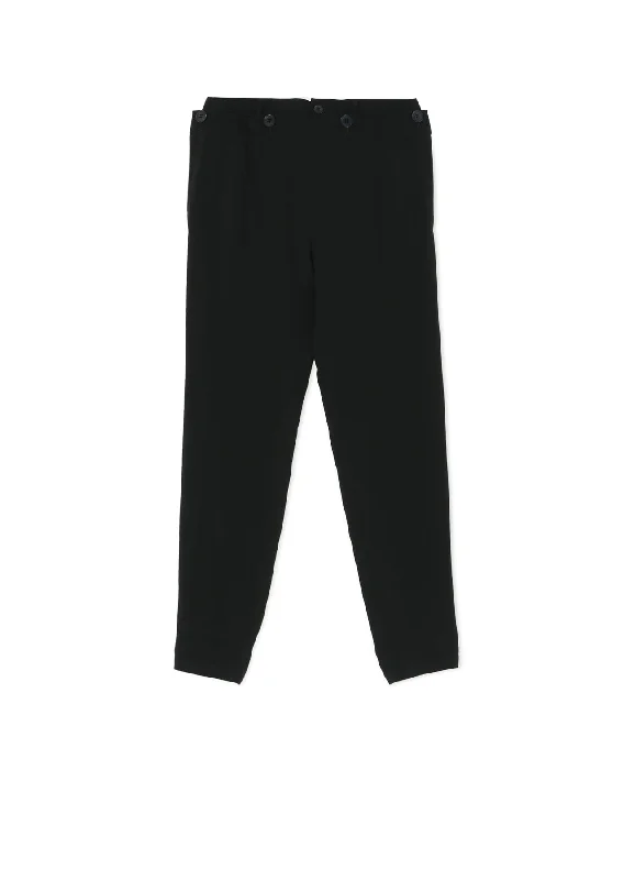 Ry/Cu Tussah Front Layered Pants