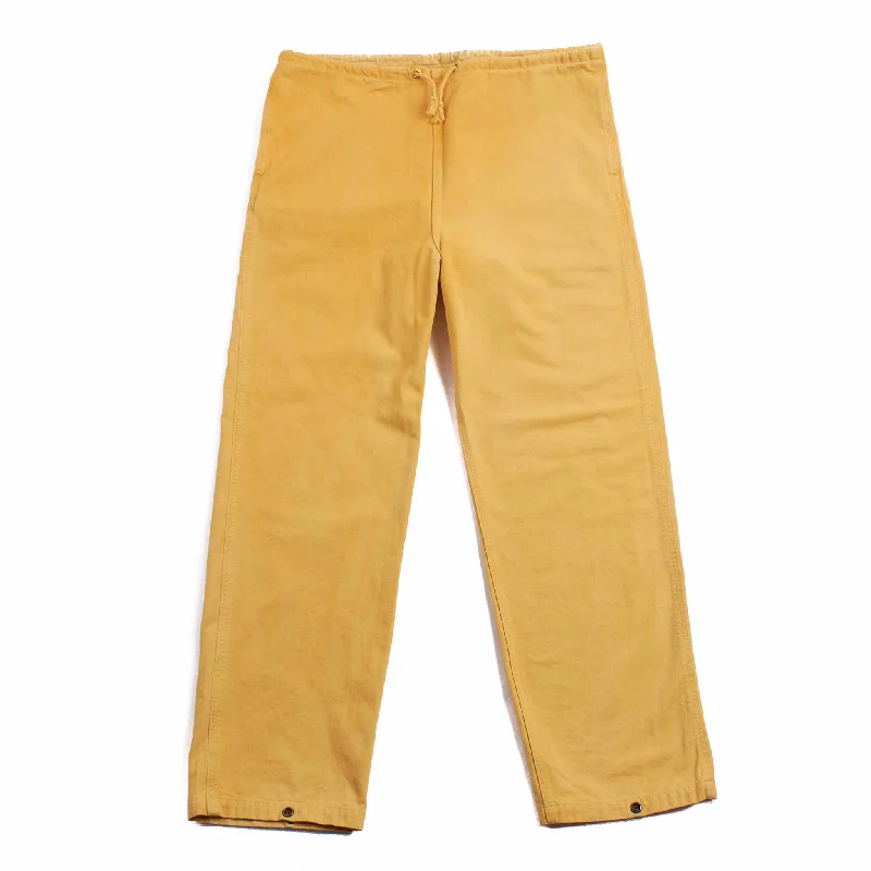 The Real McCoy's MP21019 USN Salvage Trousers (Over-Dyed) Yellow