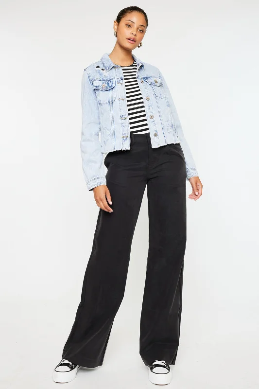 Tinley Mid Rise Wide Leg Pants