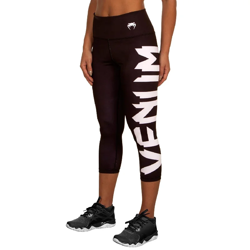 Venum Giant Cropped Leggings - Black