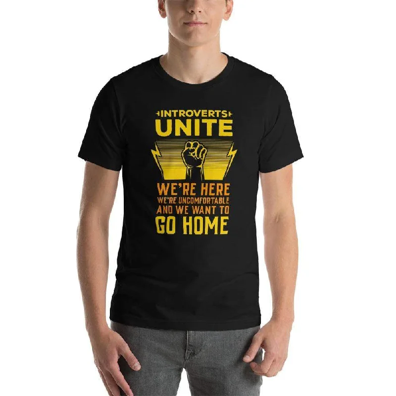 Introverts Unite - Basic T-Shirt