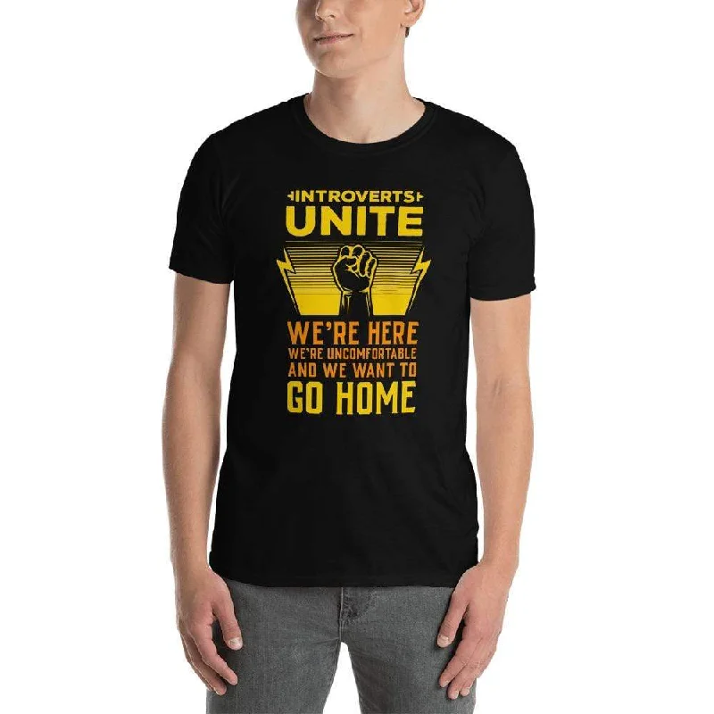 Introverts Unite - Premium T-Shirt