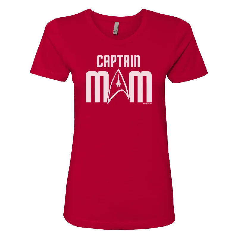 Star Trek: The Original Series Captain Mom Women's Short Sleeve T-Shirt