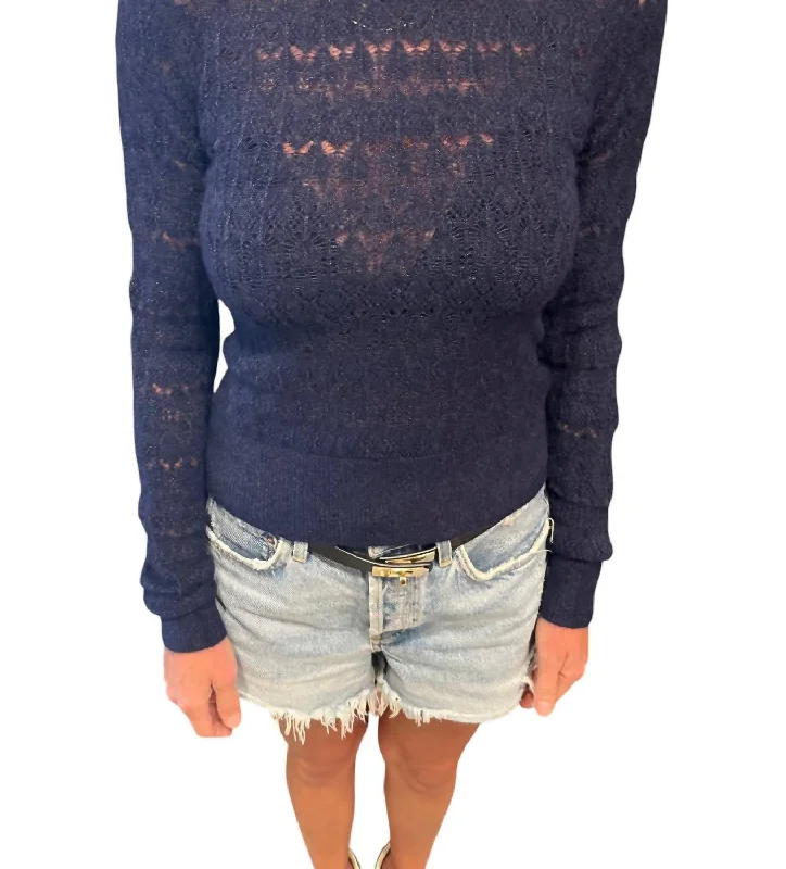 Acia Sweater In Midnight