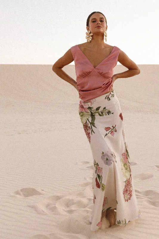 Evie Maxi Skirt - Native Flora