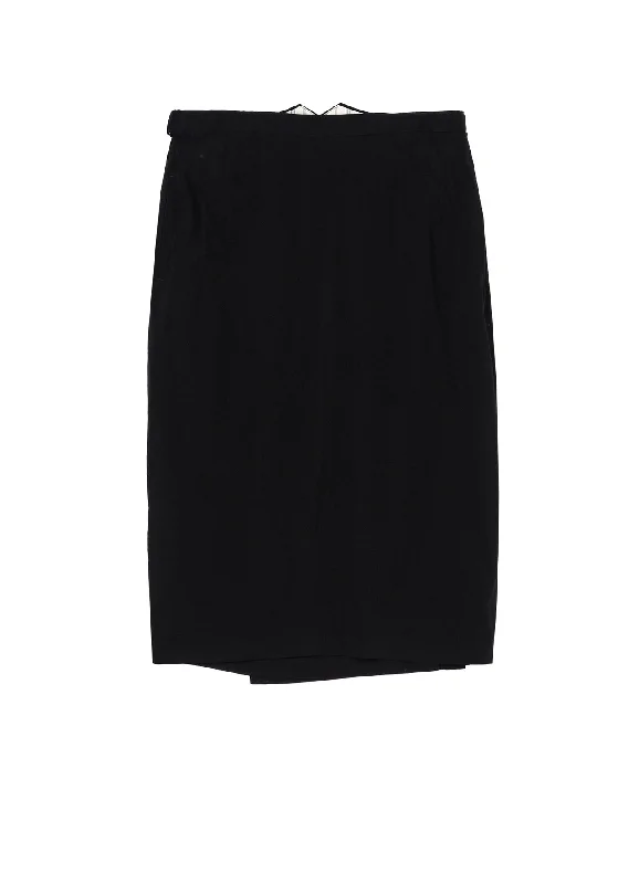 Cu/Ry/S GABARDINE PEG TOP SKIRT