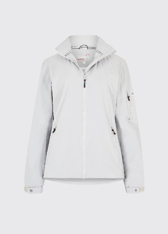 Corfu Women's Crew Jacket - Platinum