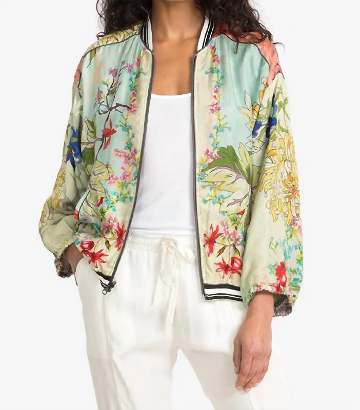 Mizumi Bomber (Reversible) In Multi Mti