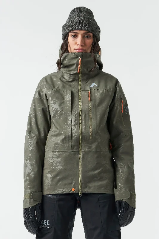 Panorama 3L Jacket-Boreal embossed