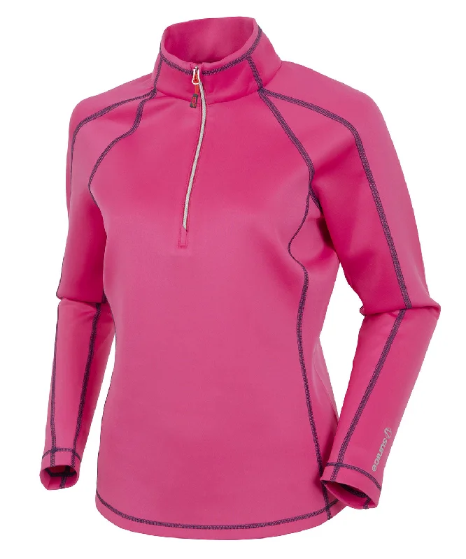 Women's Maddy Lightweight Stretch Thermal Half-Zip Pullover